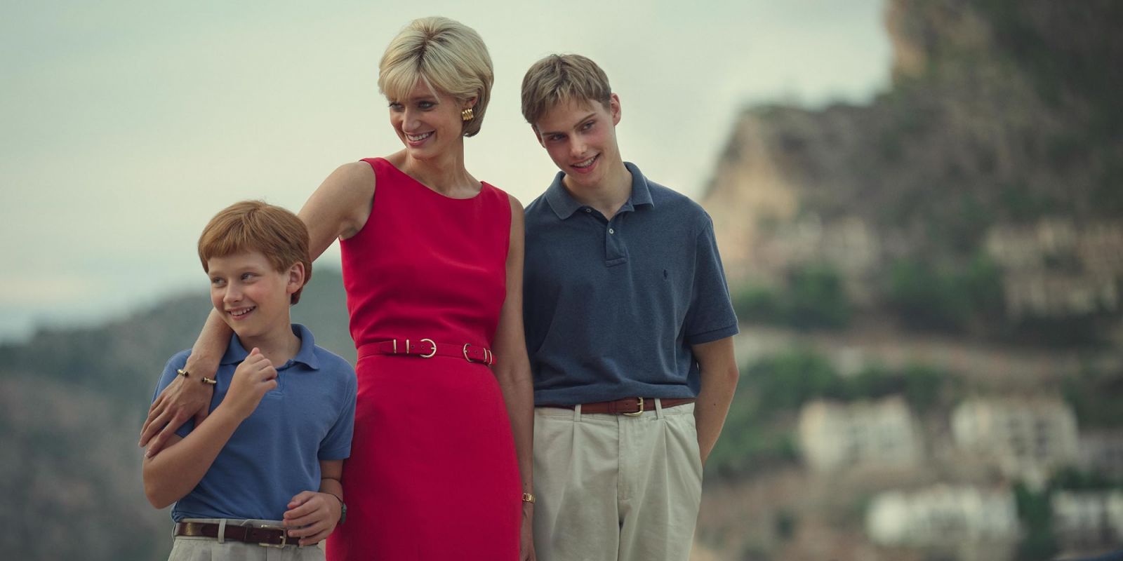 Elizabeth Debicki 以《王冠 The Crown》中飾演戴安娜王妃一角獲2024年艾美獎劇情類影集女配角提名。(Photo: Netflix)