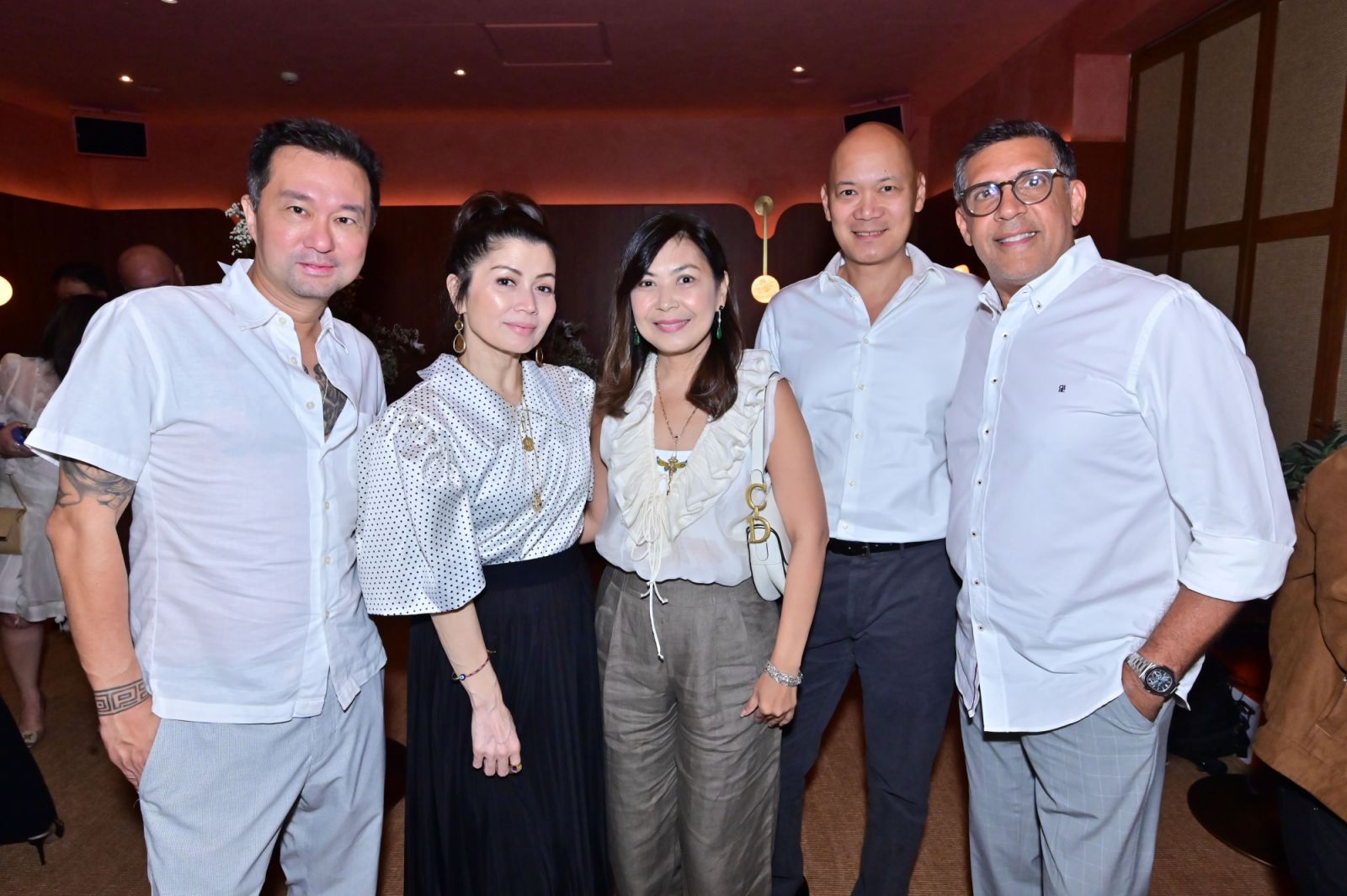 Chris Dizon, Ana Amigo-Antonio, Sari Jorge, Roy Jorge, Mike Advani