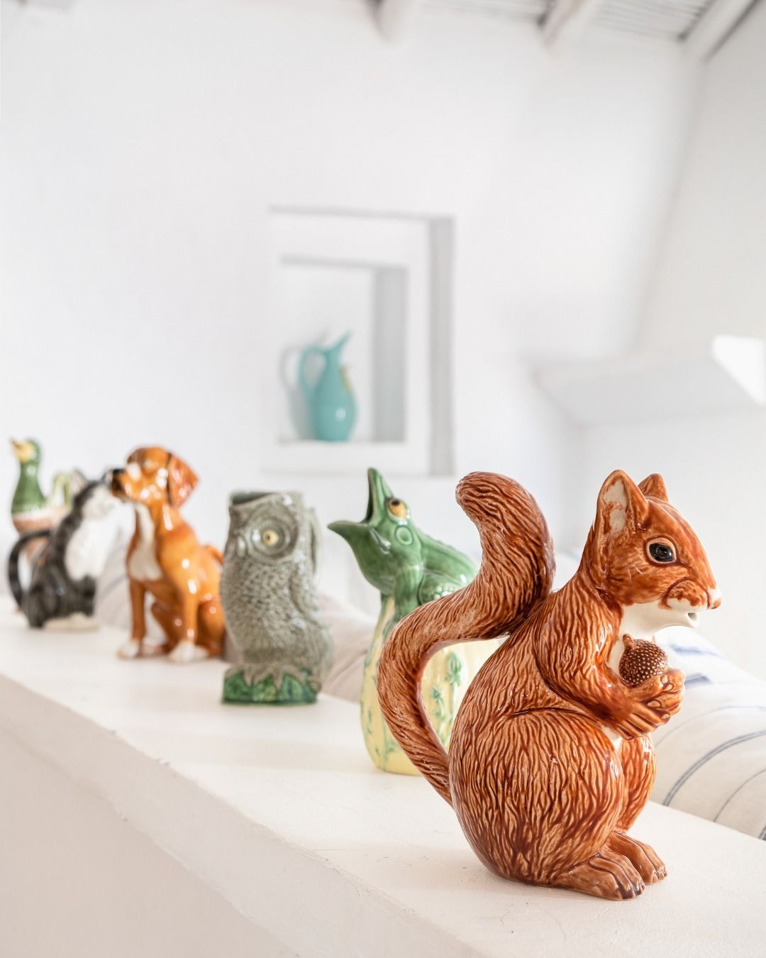 The whimsical Bordallo Pinheiro pitchers (Photo: Instagram / @bordallopinheiroofficial)