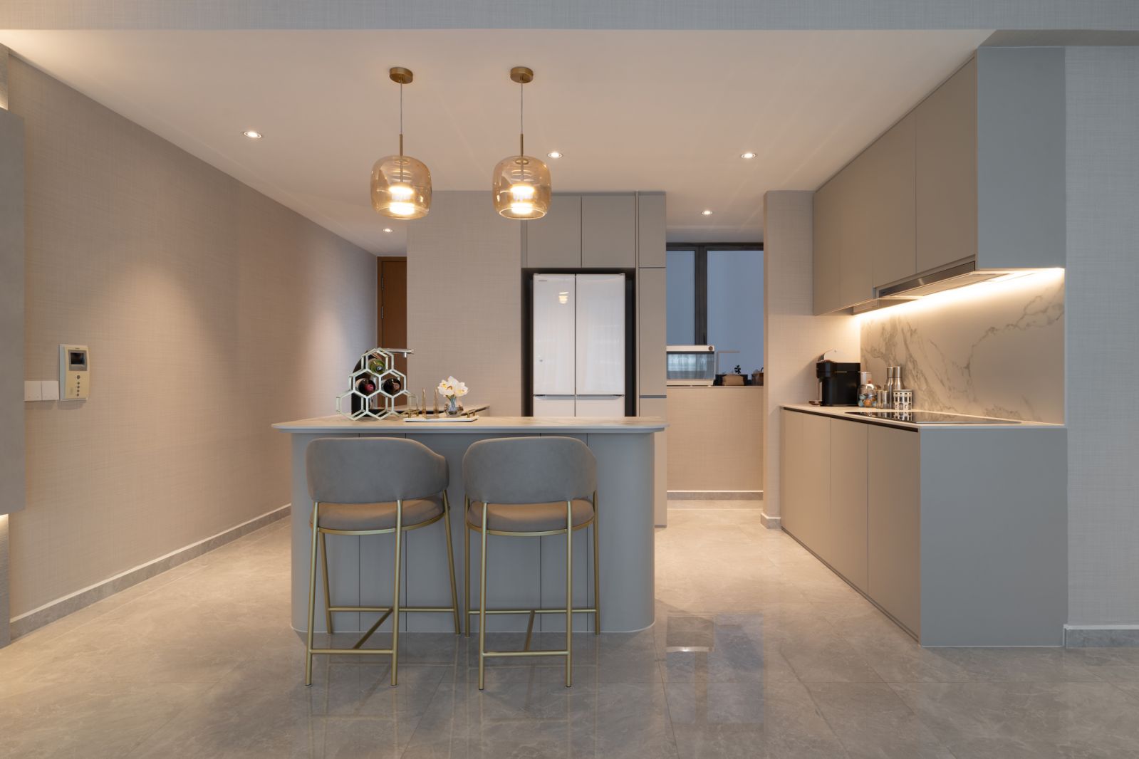 Ascentia Sky was transformed into a calm, minimalist haven