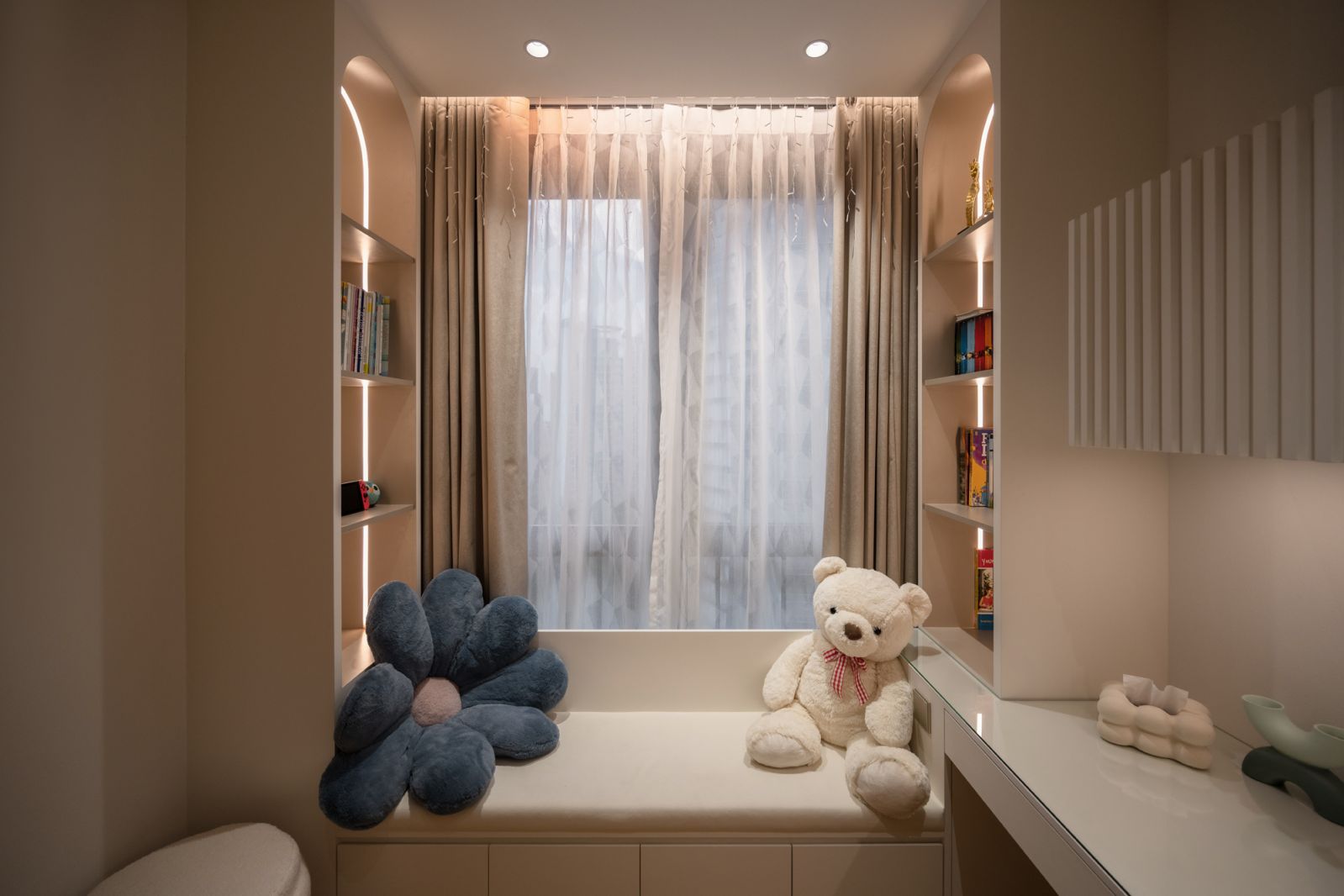 A cosy kids’ nook at Regency Park