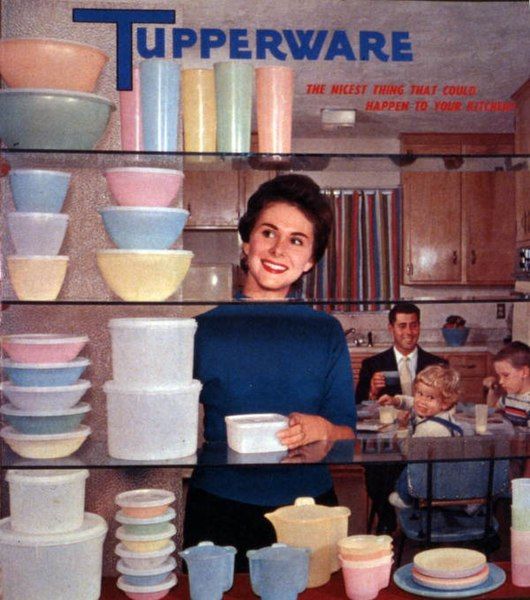 Tupperware advertisement dating back to 1958 (Photo: WikiCommons/State Library and Archives of Florida)