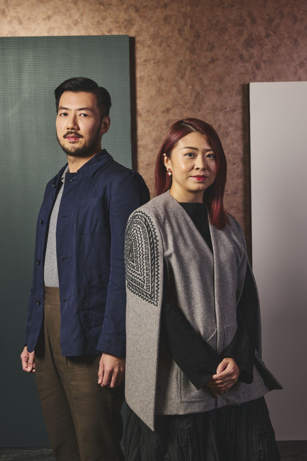 Founders of Sujonohun, Sujono Lim and Molina Hun, photographed at the Tatler Homes Design Awards 2024