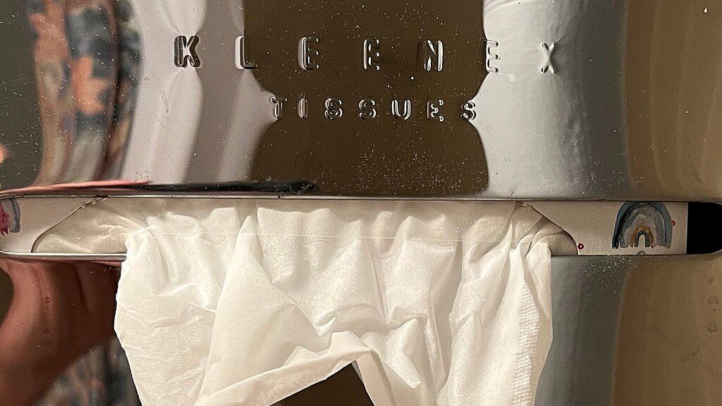 Kleenex in a chrome box (Photo: WikiCommons/Wiki.cullin)