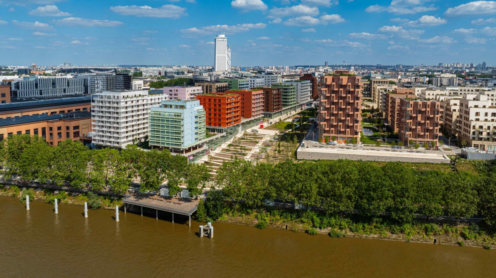 The Paris 2024 Olympic Village in Seine-Saint-Denis (Photo: Solideo)