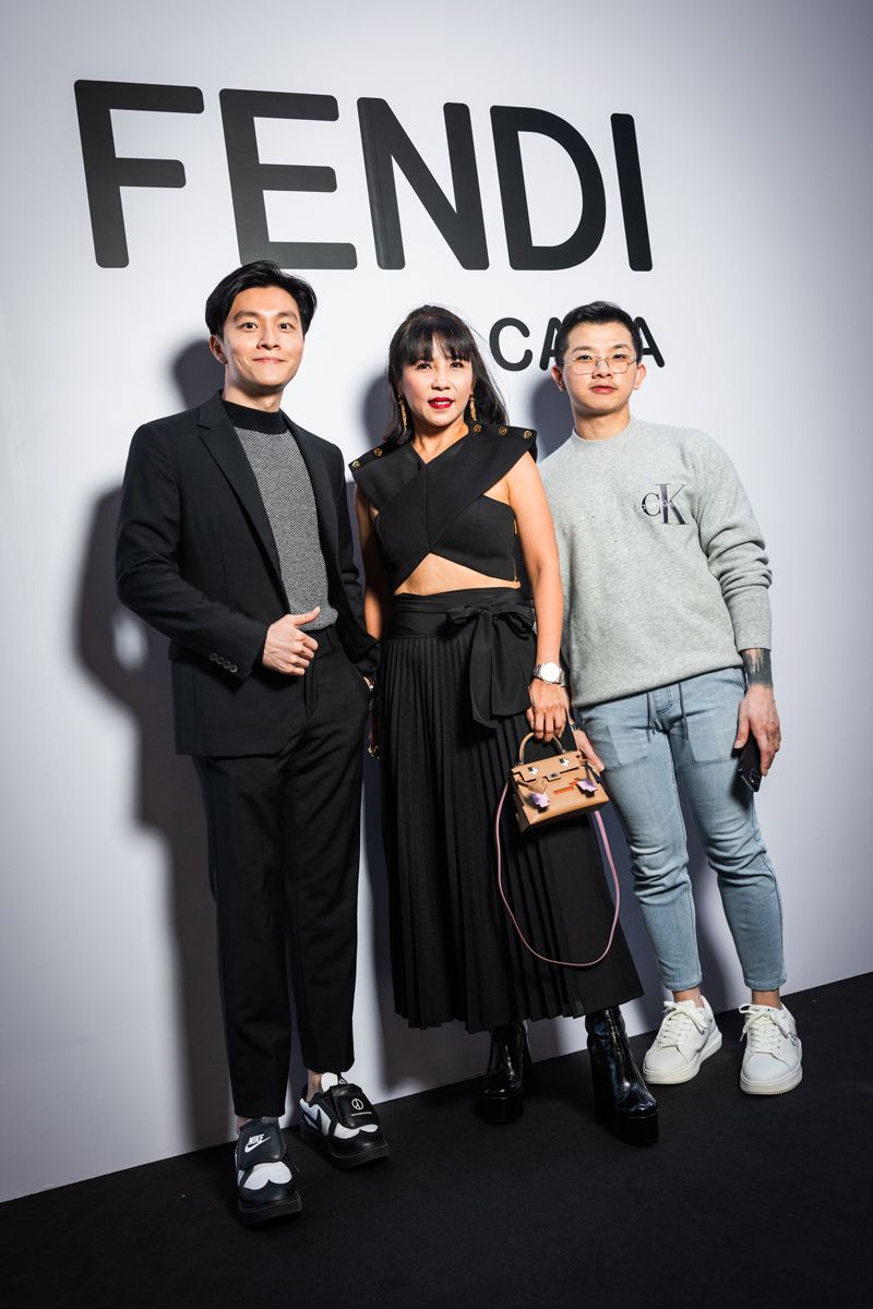 Leong Hong Foo, Fanty Soenardy and ?