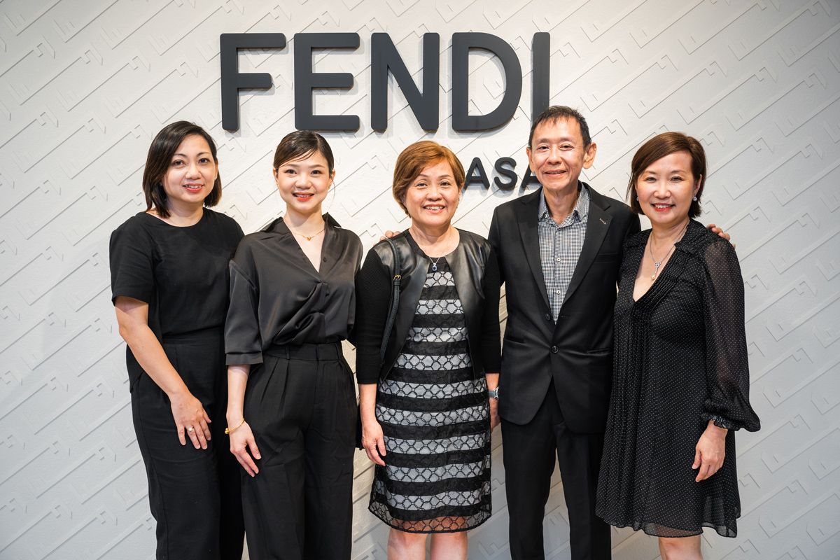 Christine Sipin, Kenzie Lee, Jean Wee, Terence Goon and Sharon Wu