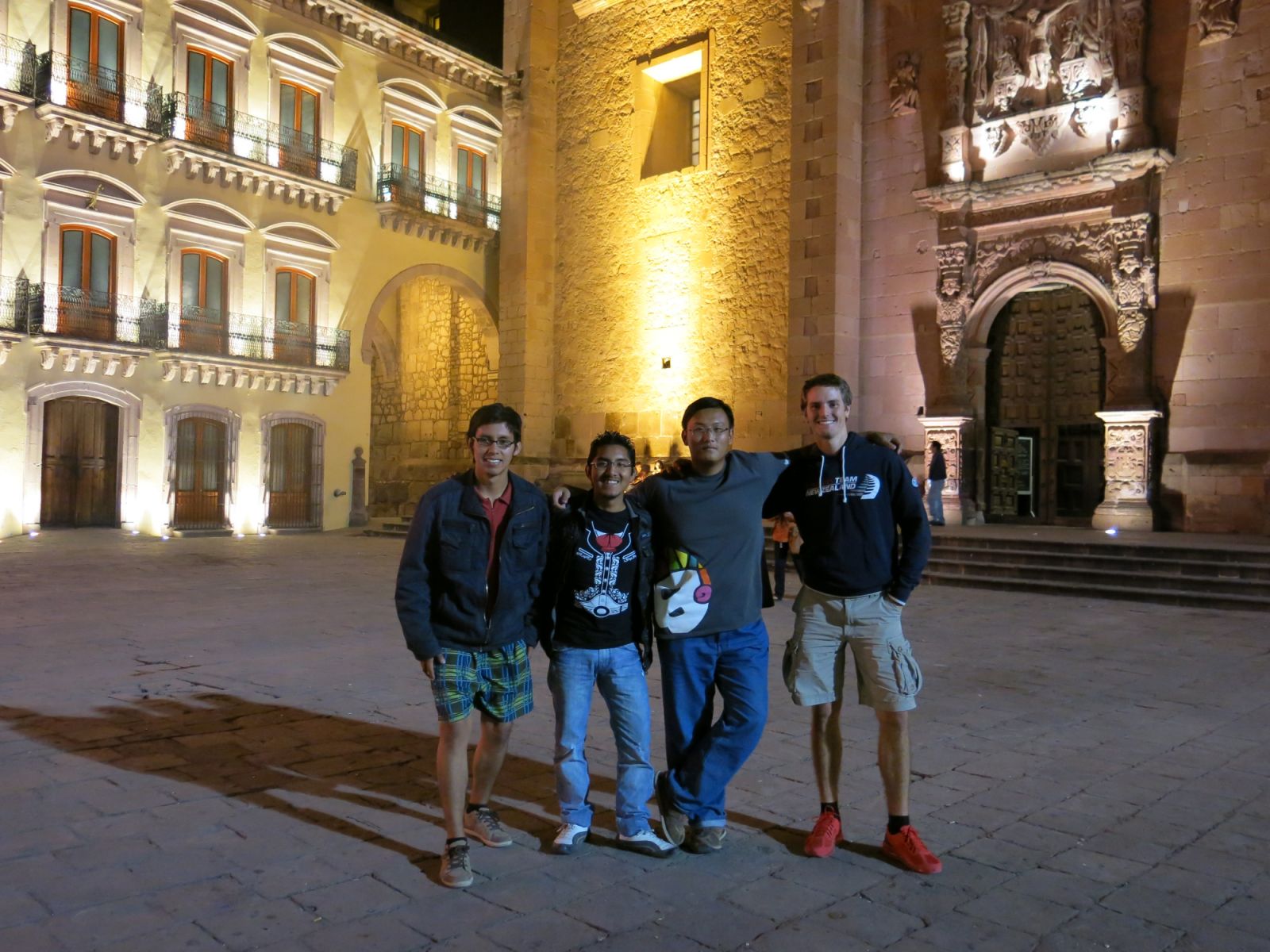A photo of Lam and his friends in Zacatecas, a city at north-central Mexico (Photo: Alfred Lam)