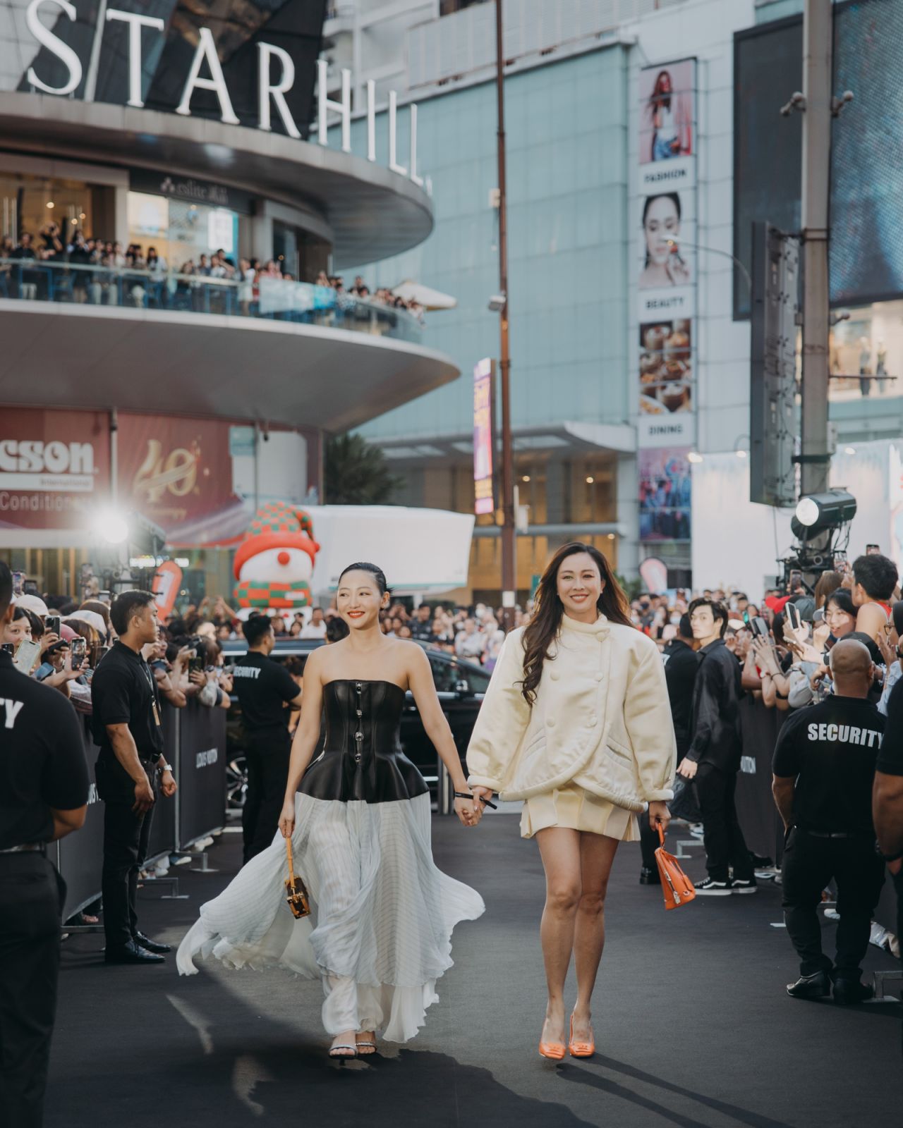 Debbie Goh and Jojo Goh at the store opening of Louis Vuitton Pavilion KL