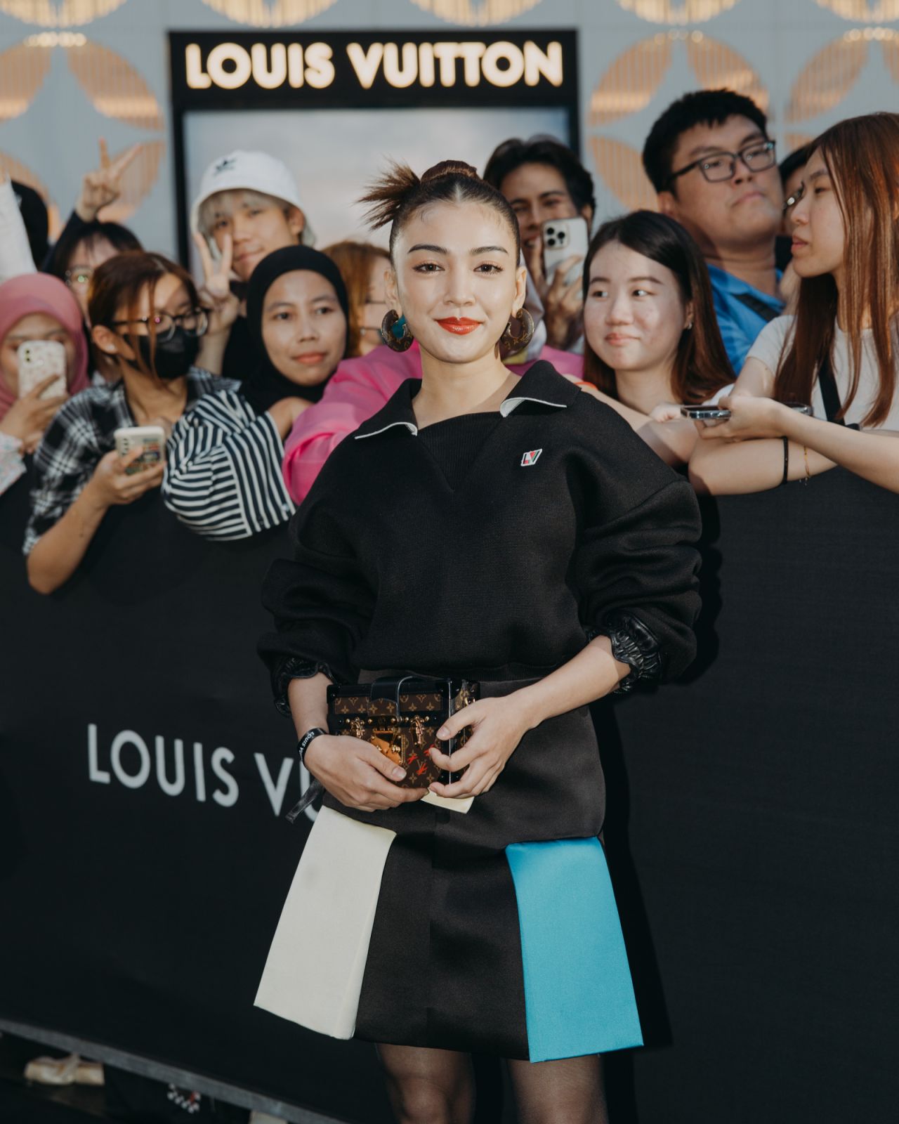 Eyka Farhana at the store opening of Louis Vuitton Pavilion KL