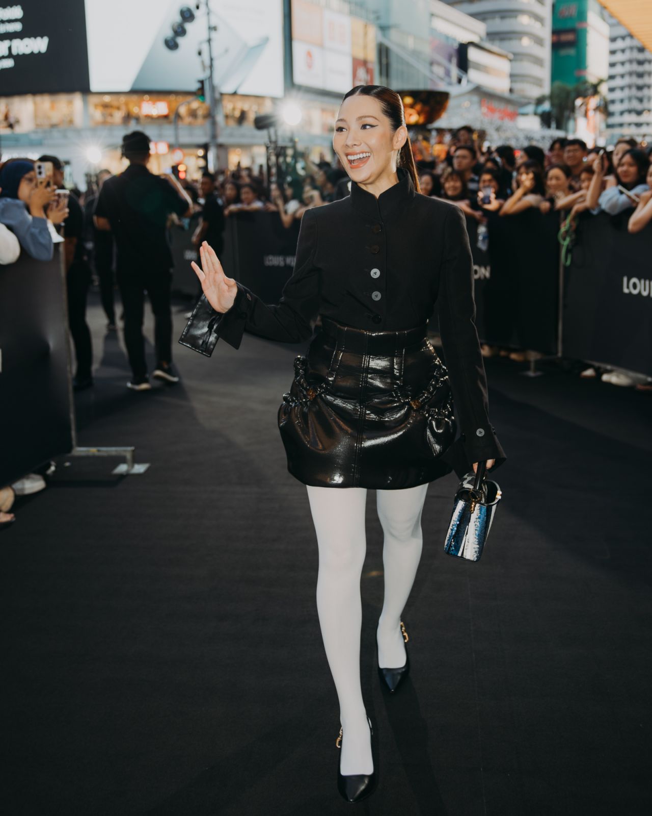 Elvina Mohamad at the store opening of Louis Vuitton Pavilion KL