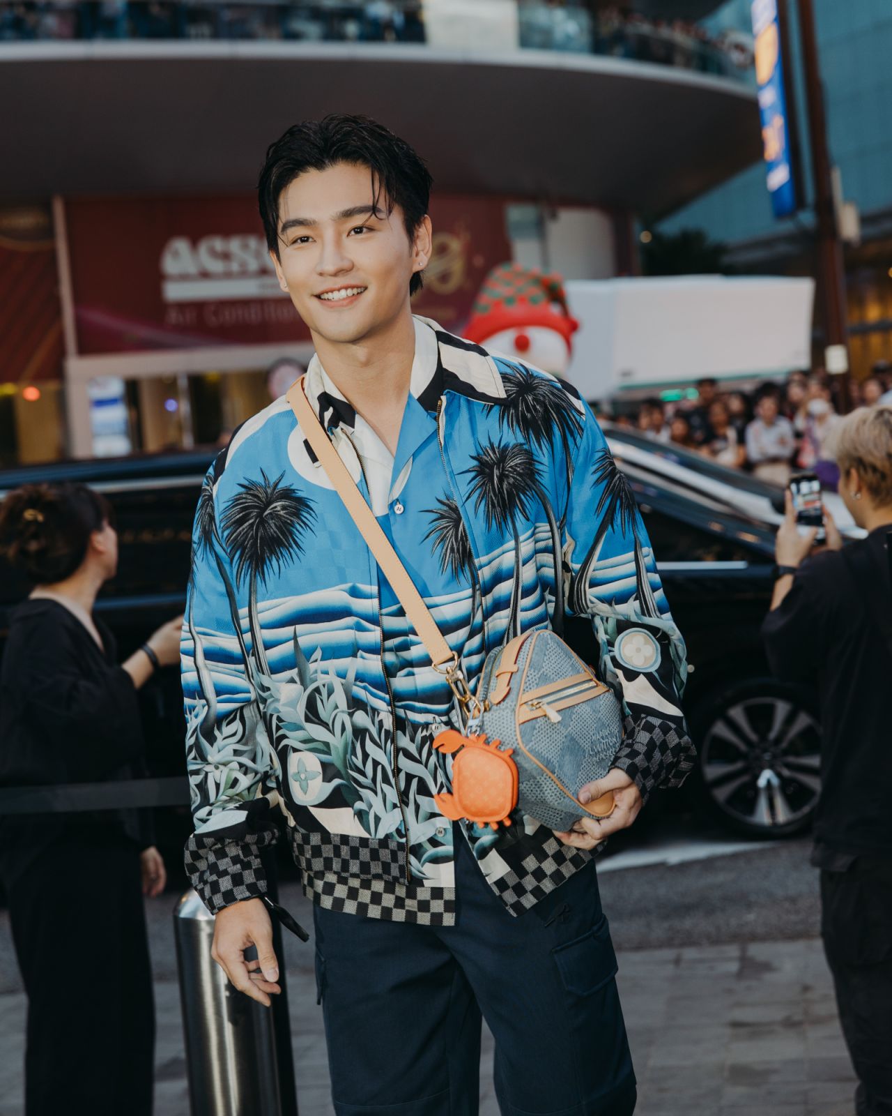 Alvin Chong at the store opening of Louis Vuitton Pavilion KL