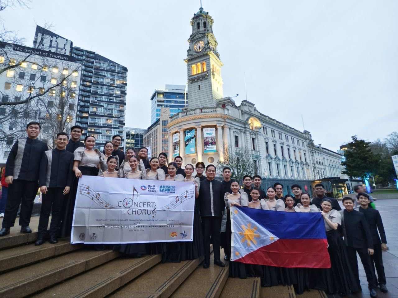 The Quezon City Performing Arts Development Foundation Inc Concert Chorus via Tatler Asia