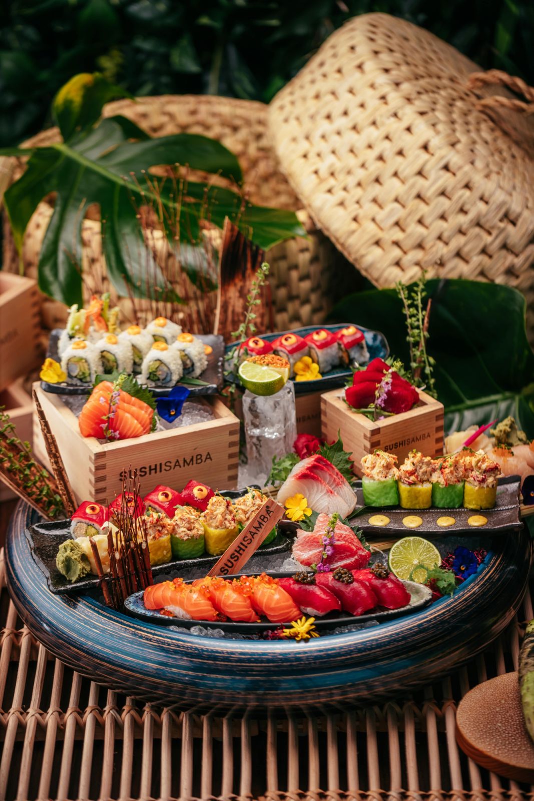 Sushisamba’s assortment of stand outs made expertly at the seafood counter (Photo: Sushisamba)