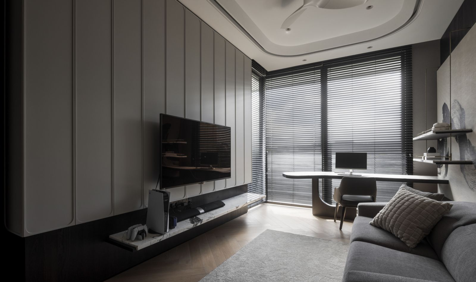 A cosy corner with multiple functions