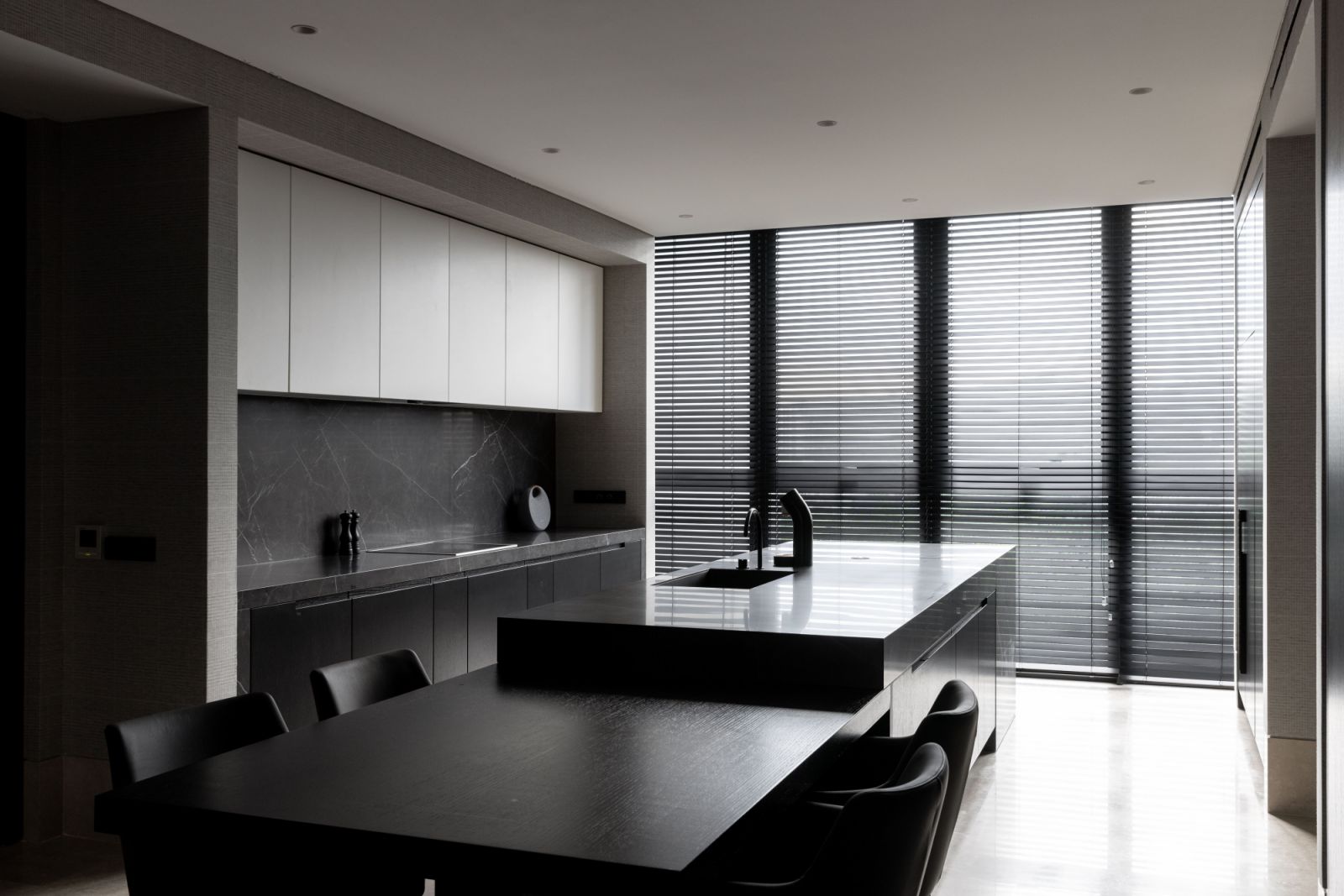 The monochromatic kitchen