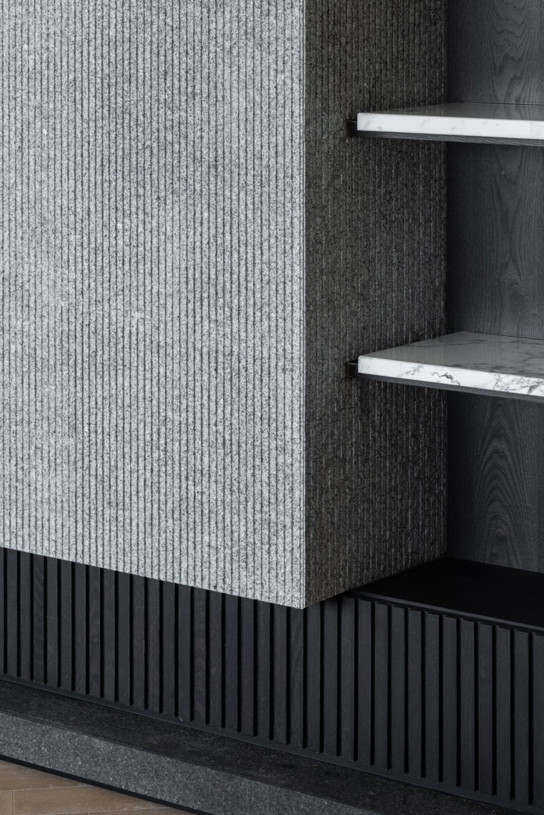 Detailing throughout the space