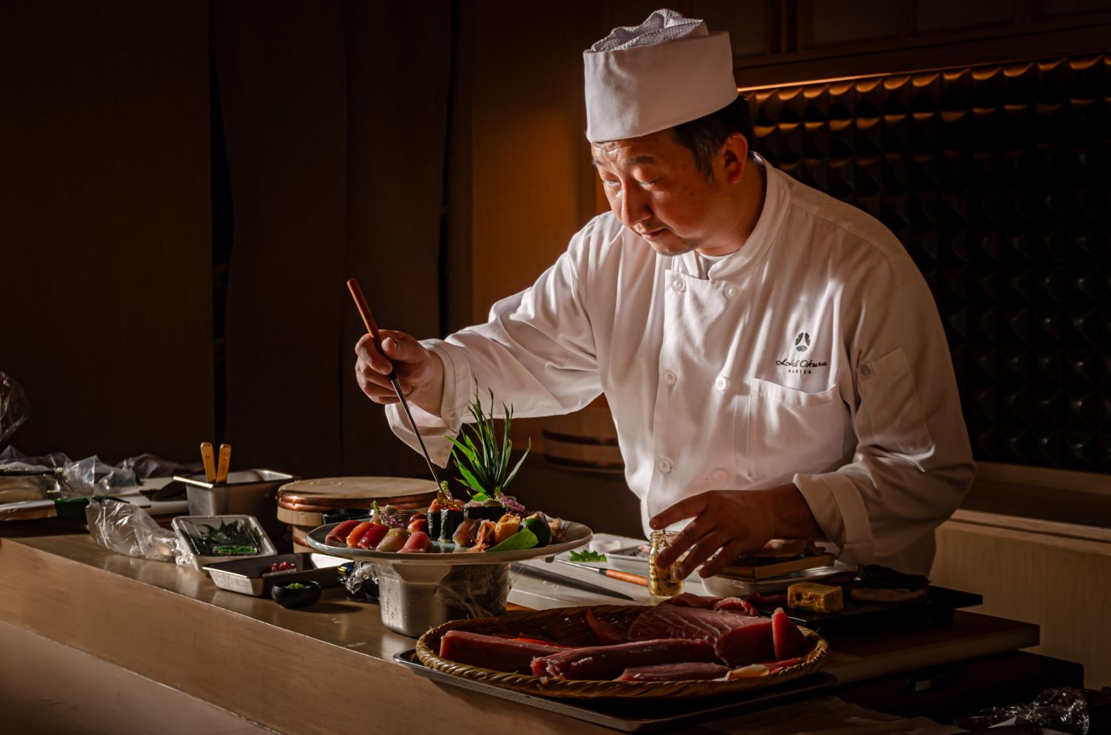 Yamazato new sushi counter Hotel Okura Manila