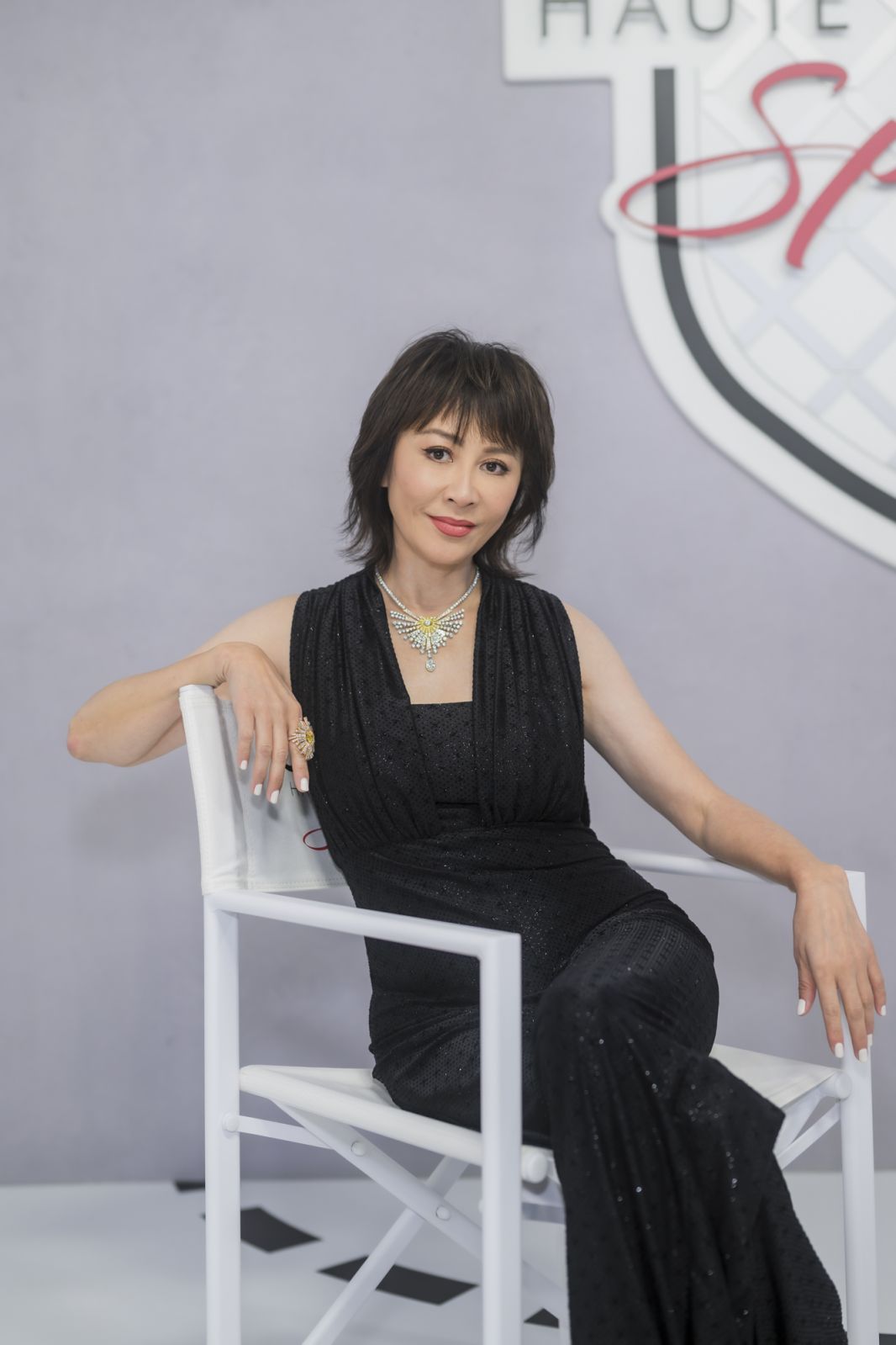 劉嘉玲於台北欣賞Chanel Haute Joaillerie Sport 頂級珠寶系列 (Photo Courtesy of Chanel)