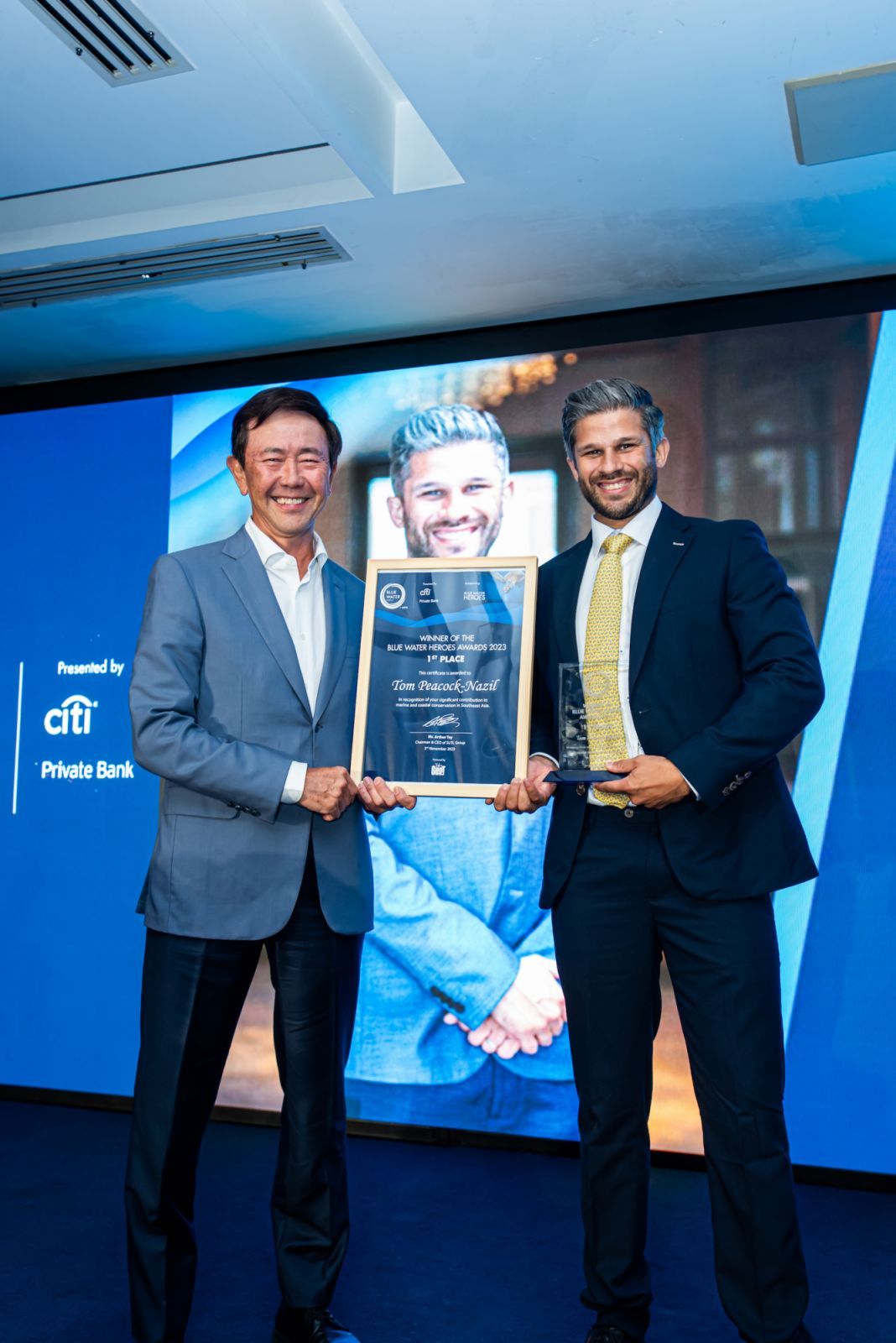 Seven Clean Seas CEO Tom Peacock-Nazil is working to tackle Southeast Asia’s ocean plastic pollution problem