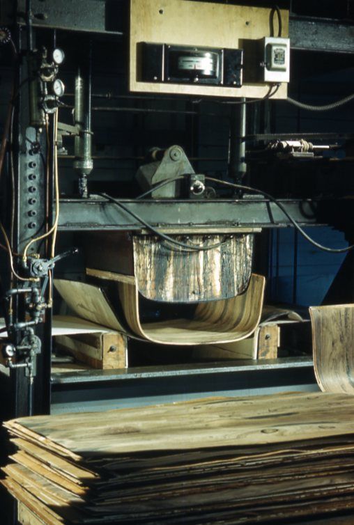 The moulded plywood base