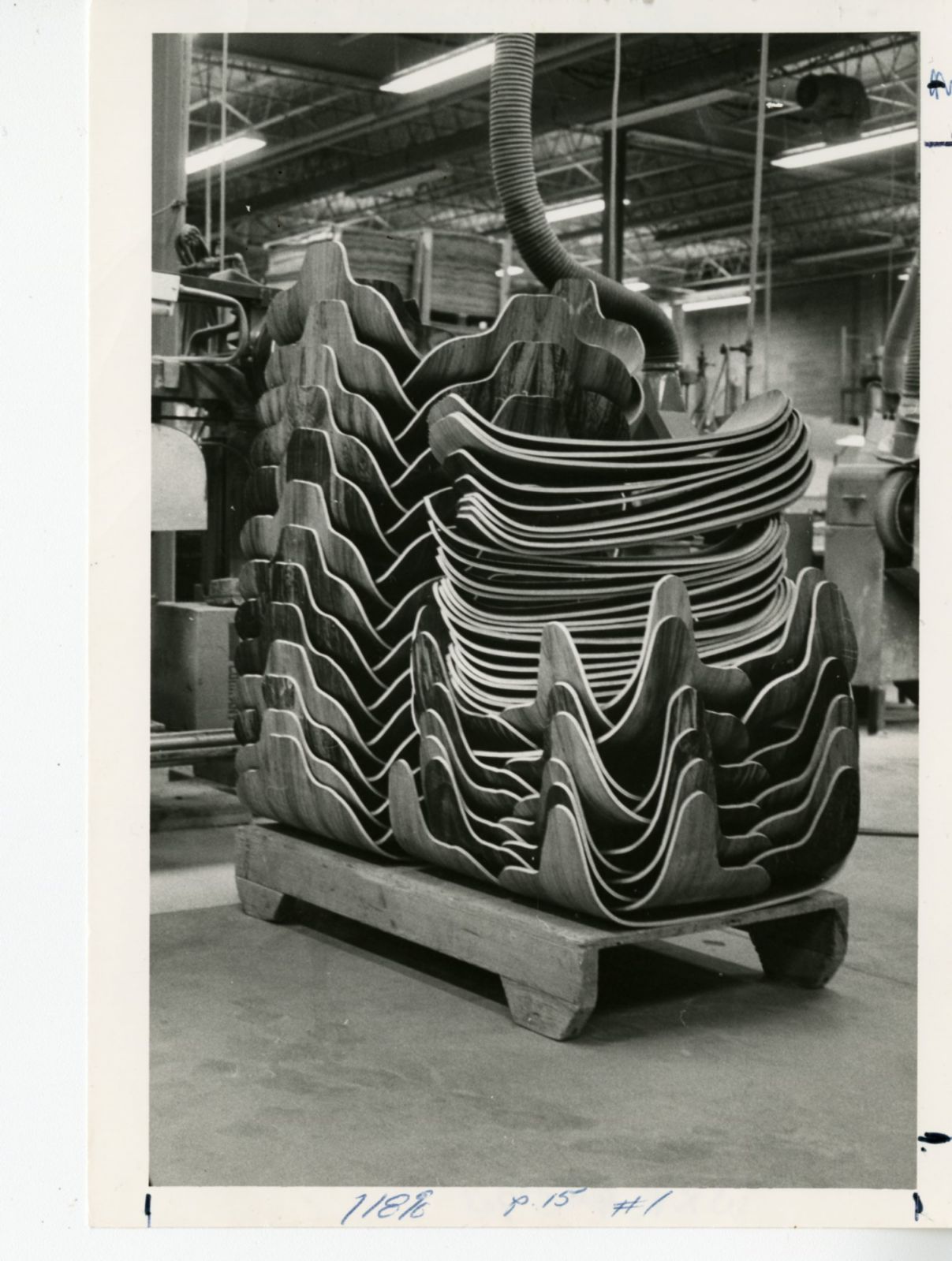 The moulded plywood base