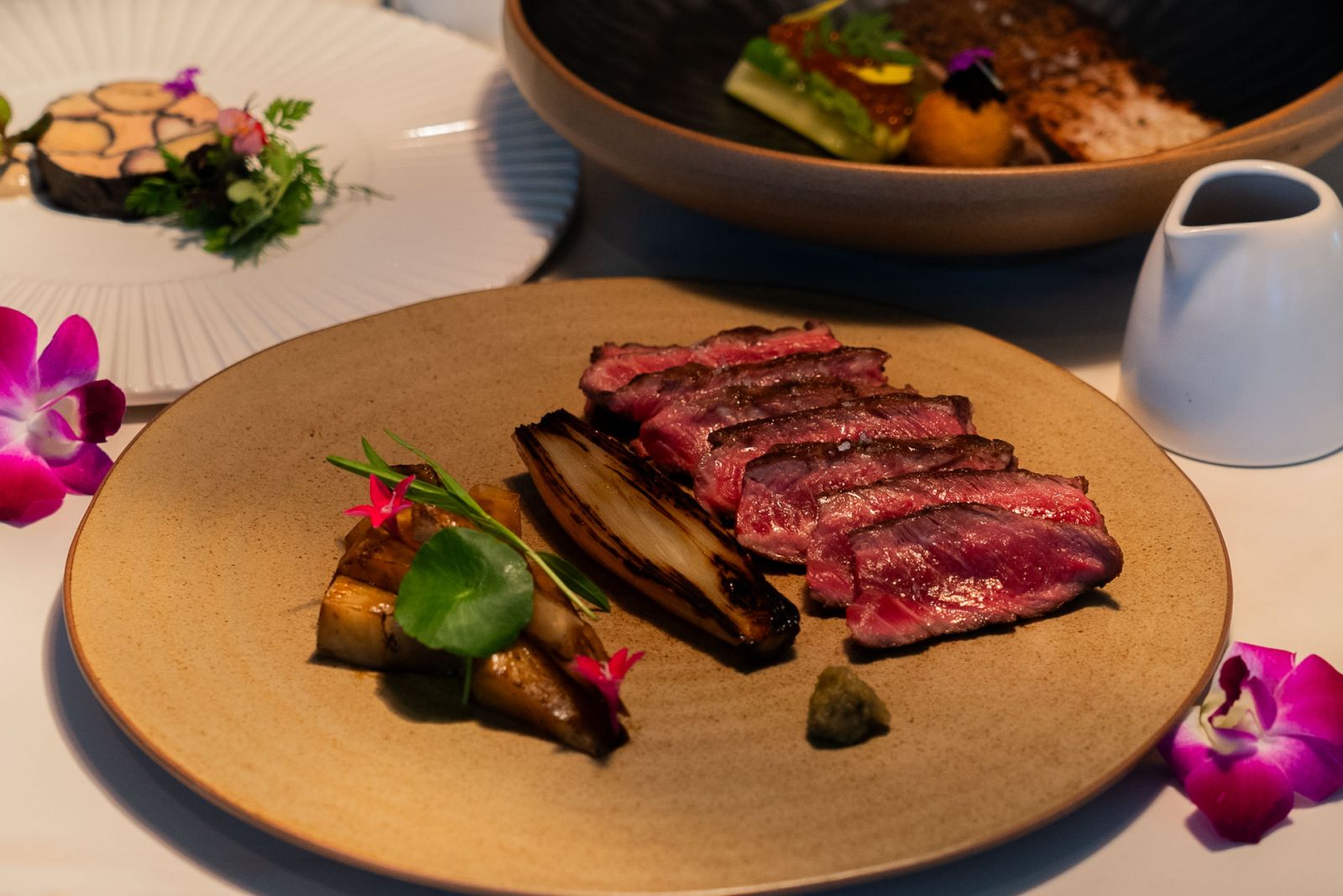 The Argentinian flat iron steak that features as a choice of main in the three-course menu (Photo: Camille)