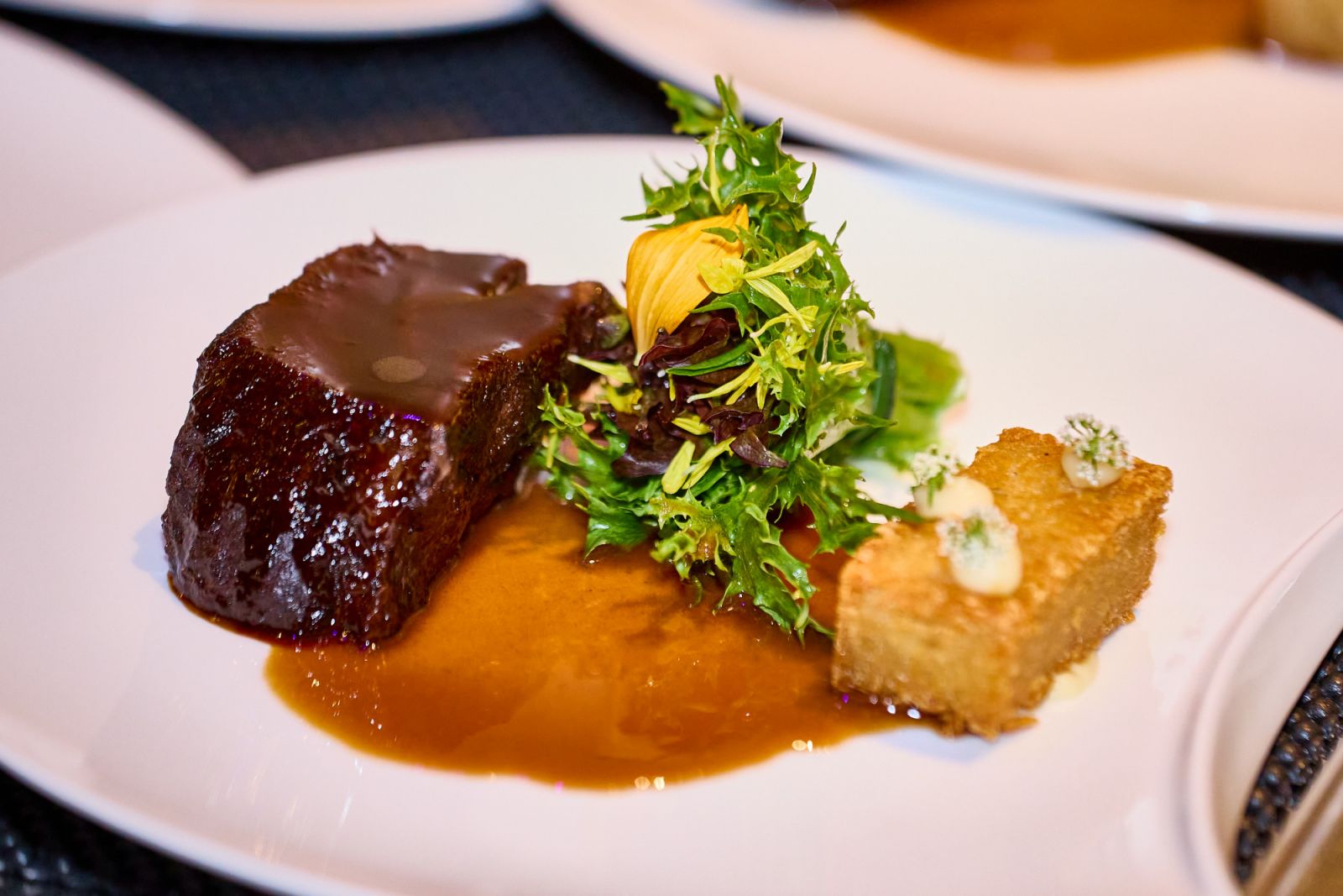 Willow KL crafted an antioxidant-rich menu for guests, with a main course option of Angus beef cheek with potato rosti