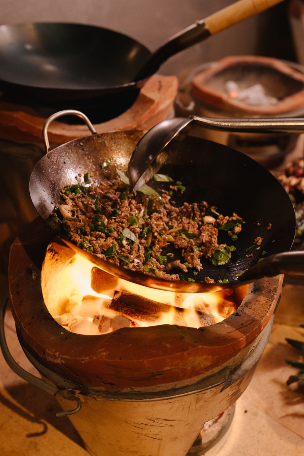 Wok fried smoky spicy savoury Northern Thai-inspired duck laab (Photo: Jungle)