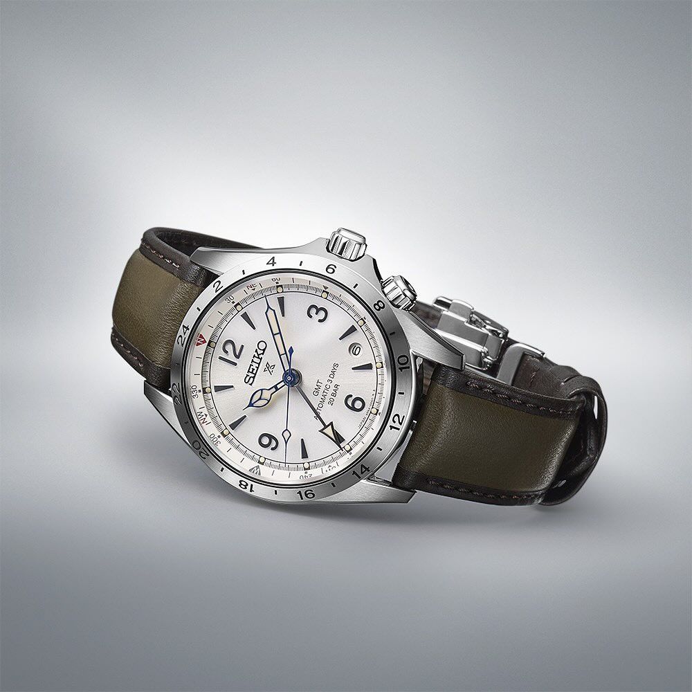 While available with a steel bracelet, the limited edition SPB409J1 also offers a gorgeous leather strap as an option (Photo: Courtesy of Seiko)
