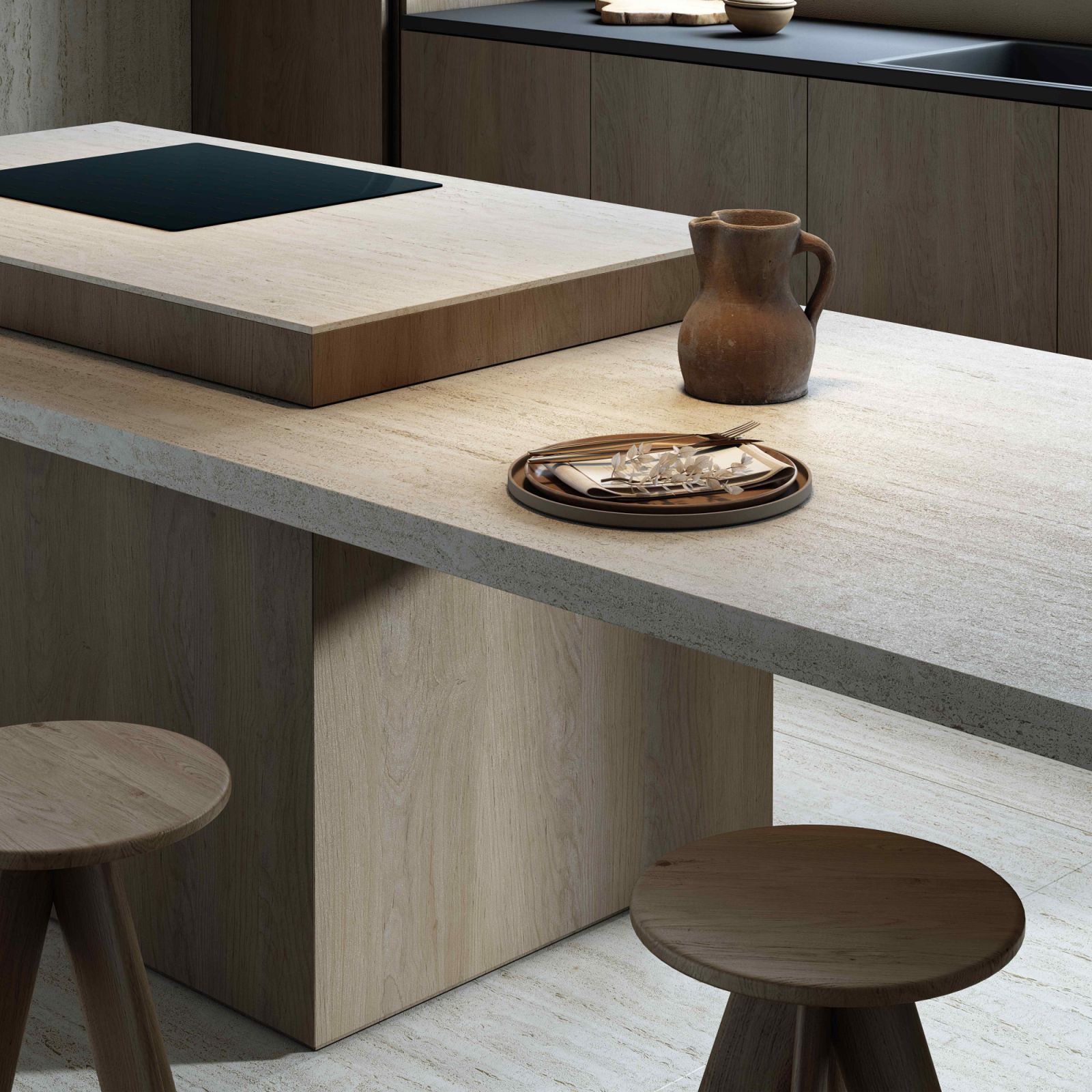 The Cosentino Dekton is a carbon-neutral, ultra-compact porcelain surface that is durable and scratch-resistant (Photo: Cosentino)