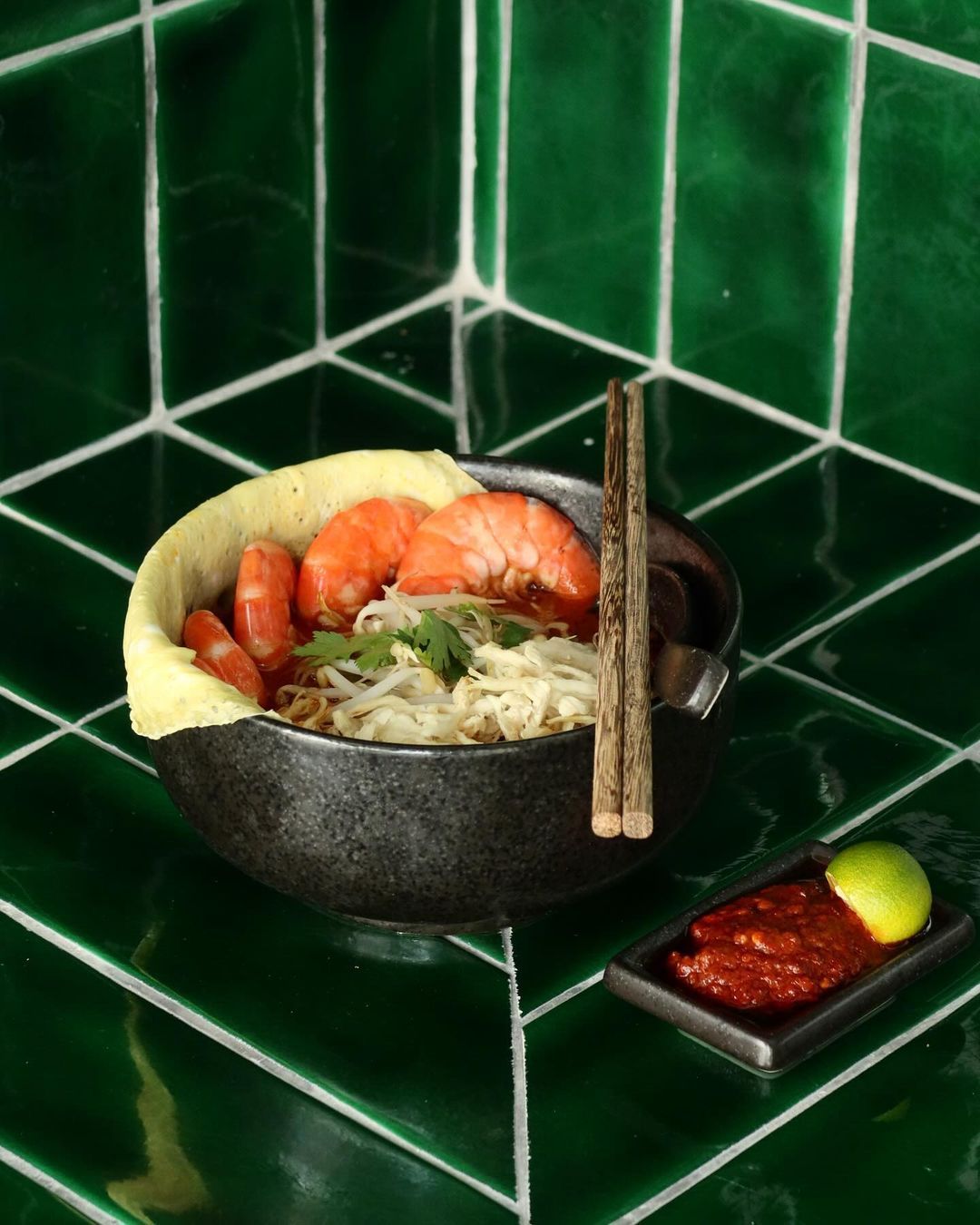 A bowl of Sarawak laksa (Photo: Instagram / @oregano.kl)