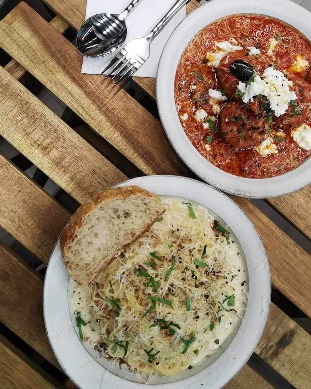 Meatball puttanesca and carbonara (Photo: Instagram / @basilgourmetstore)