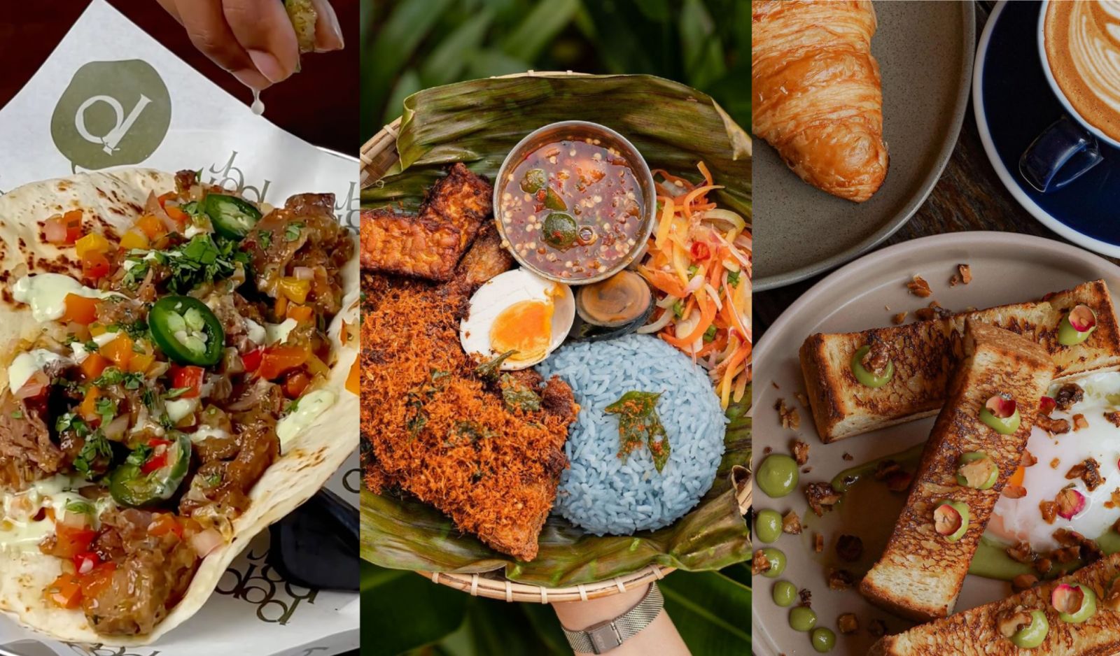 Dishes from Pepper Bakery & Bistro, Kantin, and Common—new restaurants to visit in August (Photo: Instagram / @pepperbybrickhouse, @kantingranary, @commonerspace)