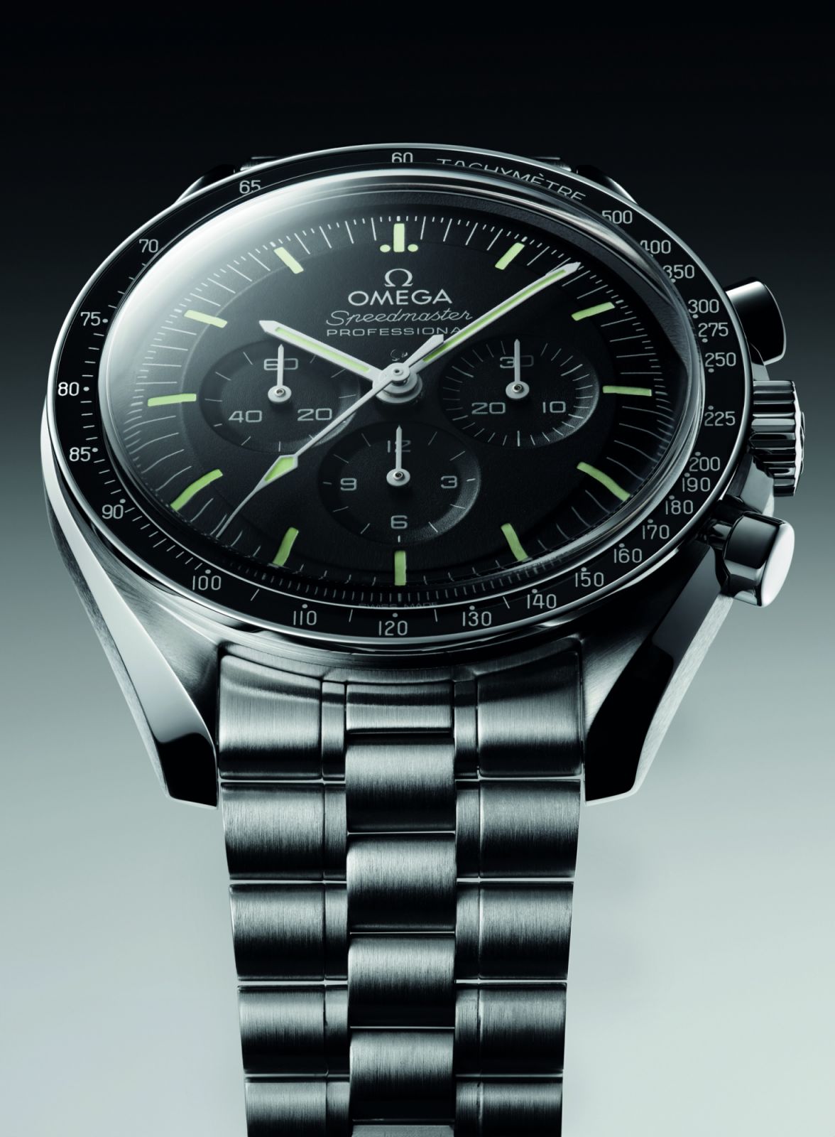 Omega Speedmaster Moonwatch登月腕錶。（Photo: Omega)