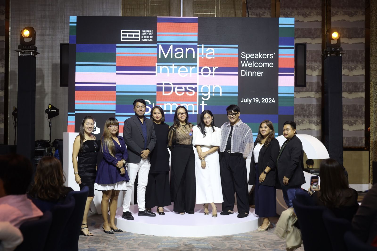 Manila Interior Design Summit speakers' welcome dinner at Shangri-La The Fort