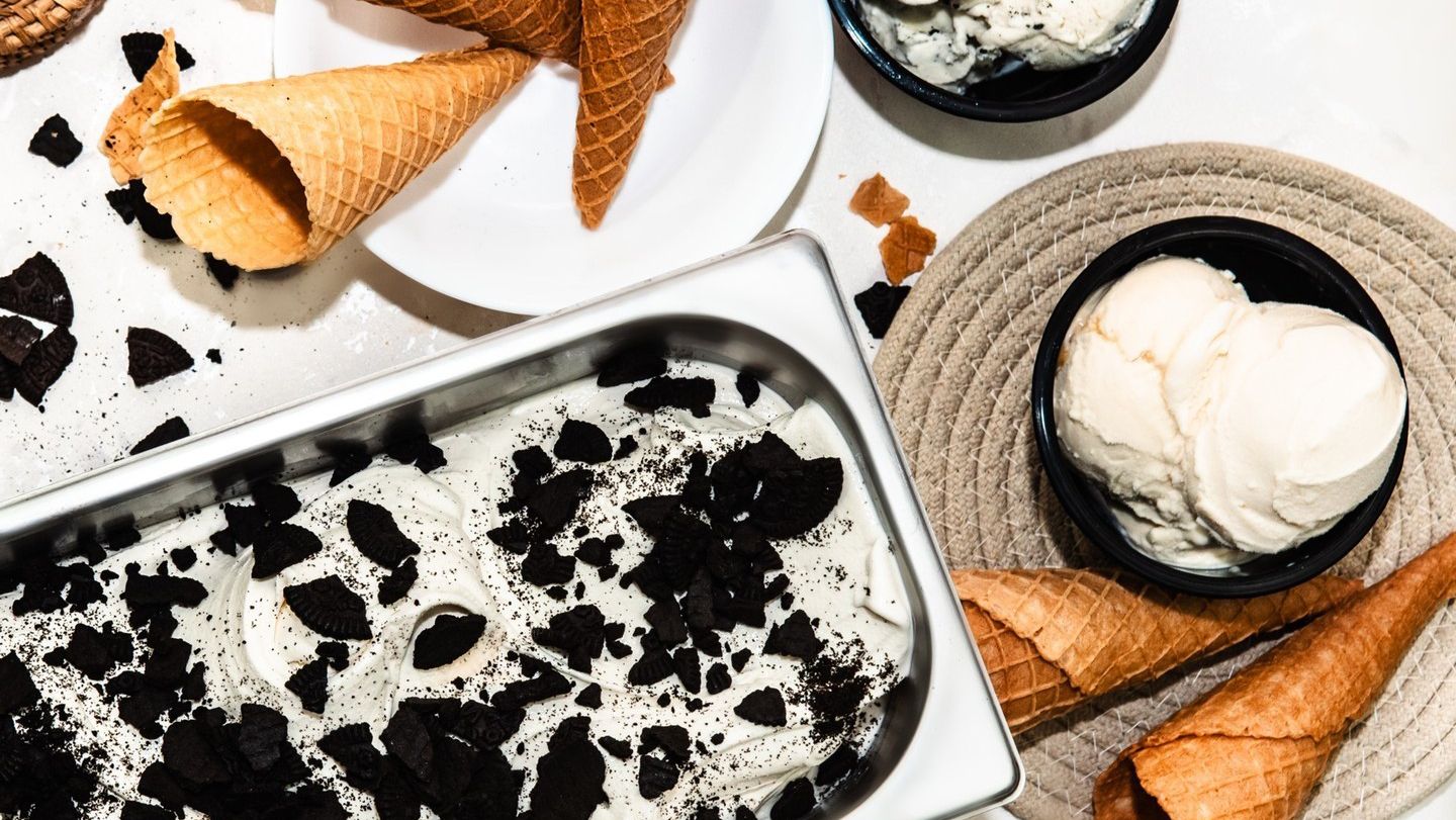 Icelab's vanilla oreo velvety gelato that, like all its other flavours, is made fresh in-house (Photo: Instagram / @icelab_bali)