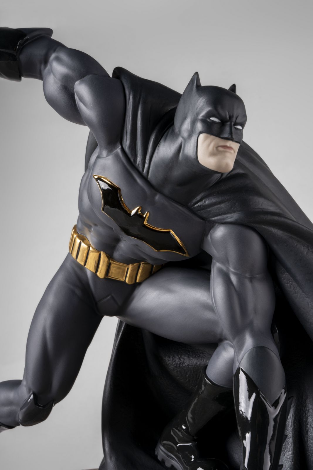 Details of the Batman porcelain sculpture