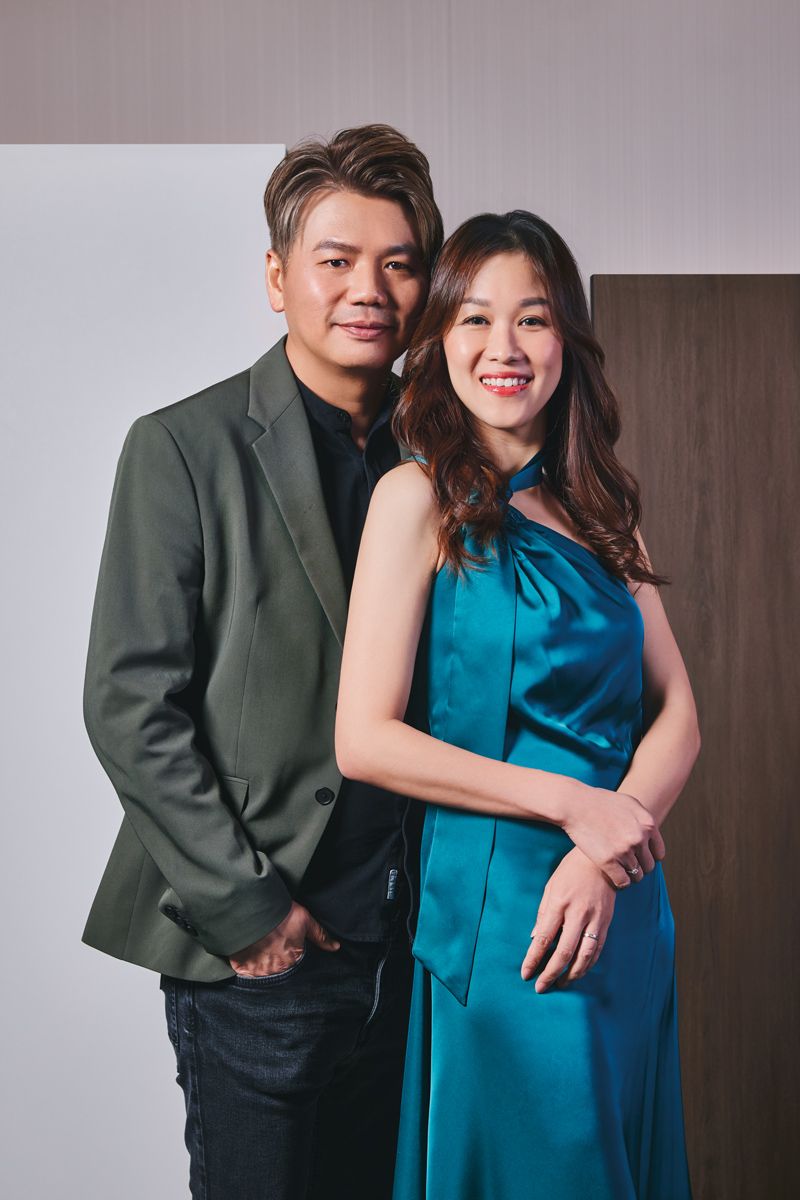 Ken Lee and Jessy Ng