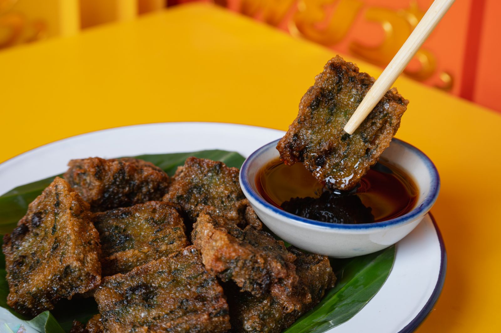 เมนูอาหารกุ้ยช่ายทอดร้าน เฟี้ยววว (ภาพ: เฟี้ยววว)