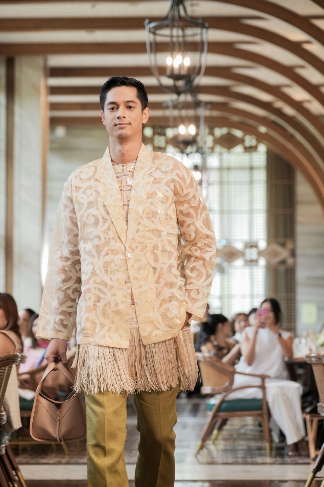 A ready-to-wear ensemble from Jor-El Espina's 'Adaptation'