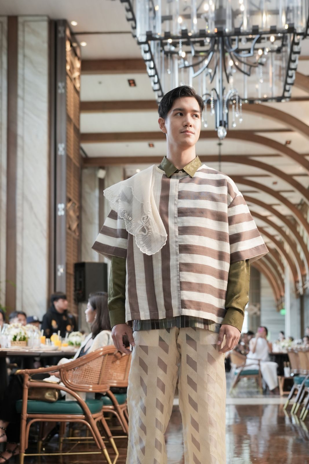 A ready-to-wear ensemble from Jor-El Espina's 'Adaptation'
