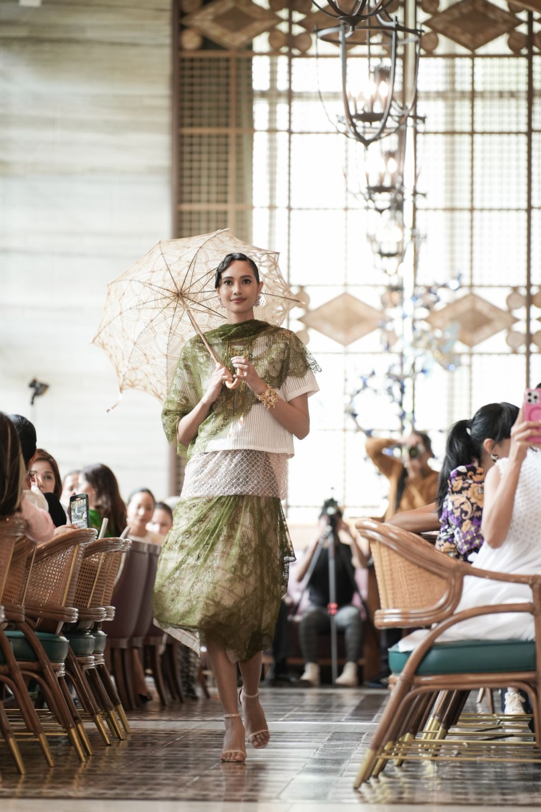 A ready-to-wear ensemble from Jor-El Espina's 'Adaptation'