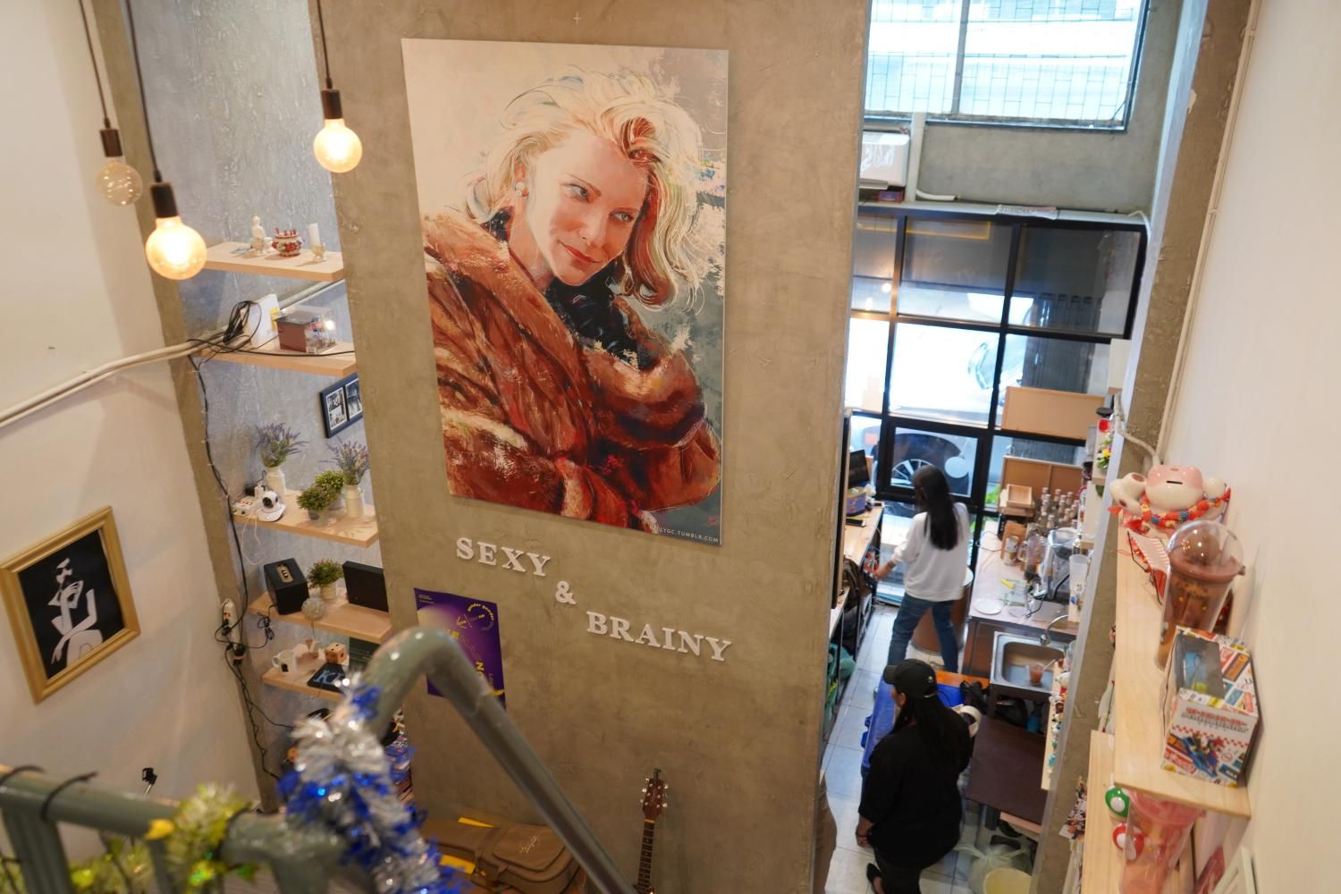 A view of the Kloset Yuri Book Club in Bangkok