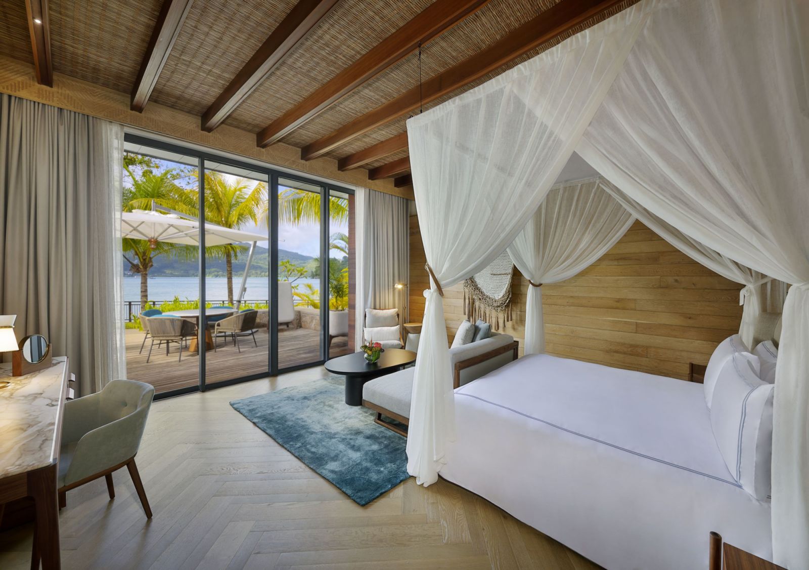 Inside Mango House on Mahé Island, Seychelles