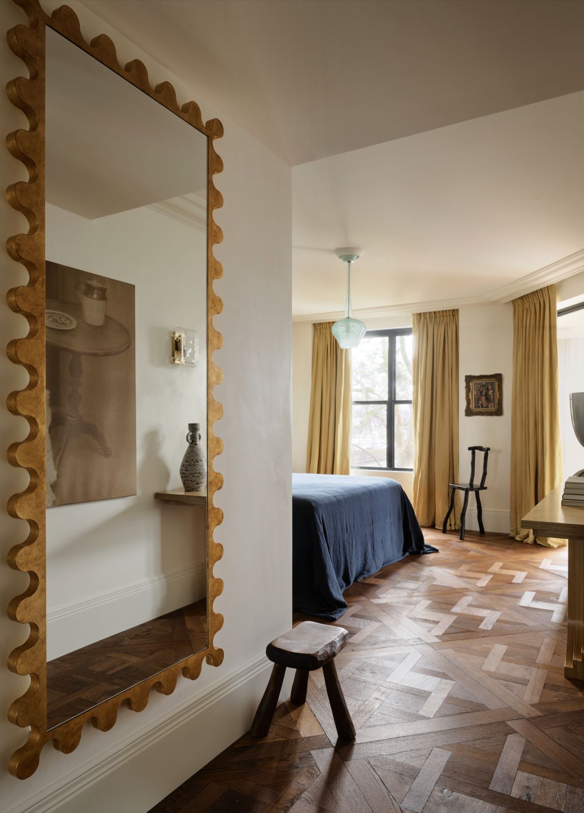 The entrance to the master bedroom