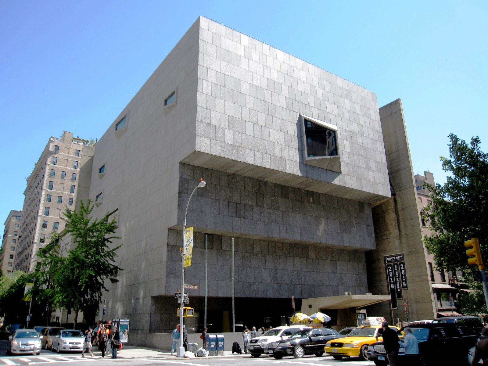 The Whitney Museum of American Art, designed by Marcel Breuer (Photo: WikiCommons)