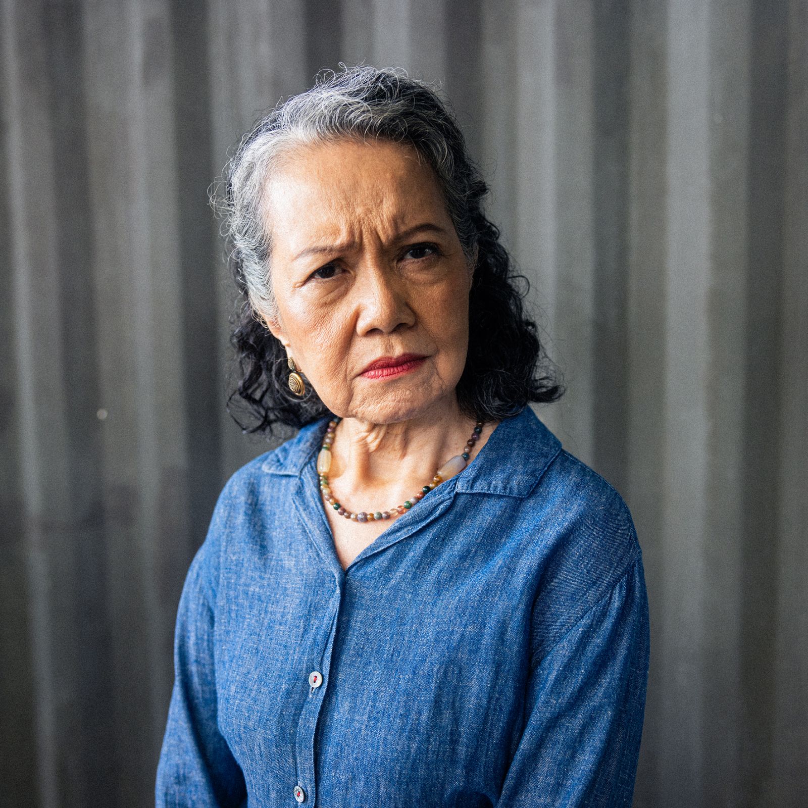 The retired refinery manager from ‘Playing With Fire’, played by Nora Samosir