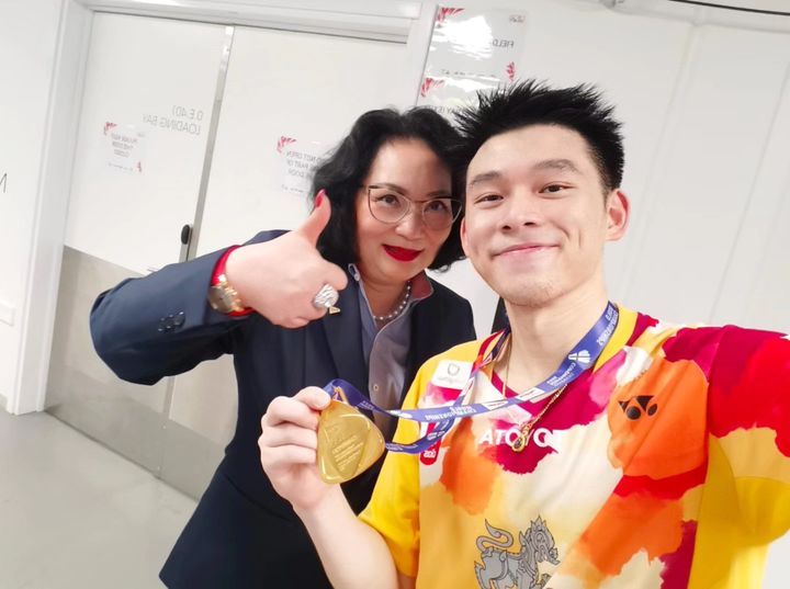Patama Leeswadtrakul女士的領導下,成功培育了許多優秀的泰國羽毛球好手。(Photo: Facebook / KhunyingPatama Leeswadtrakul)
