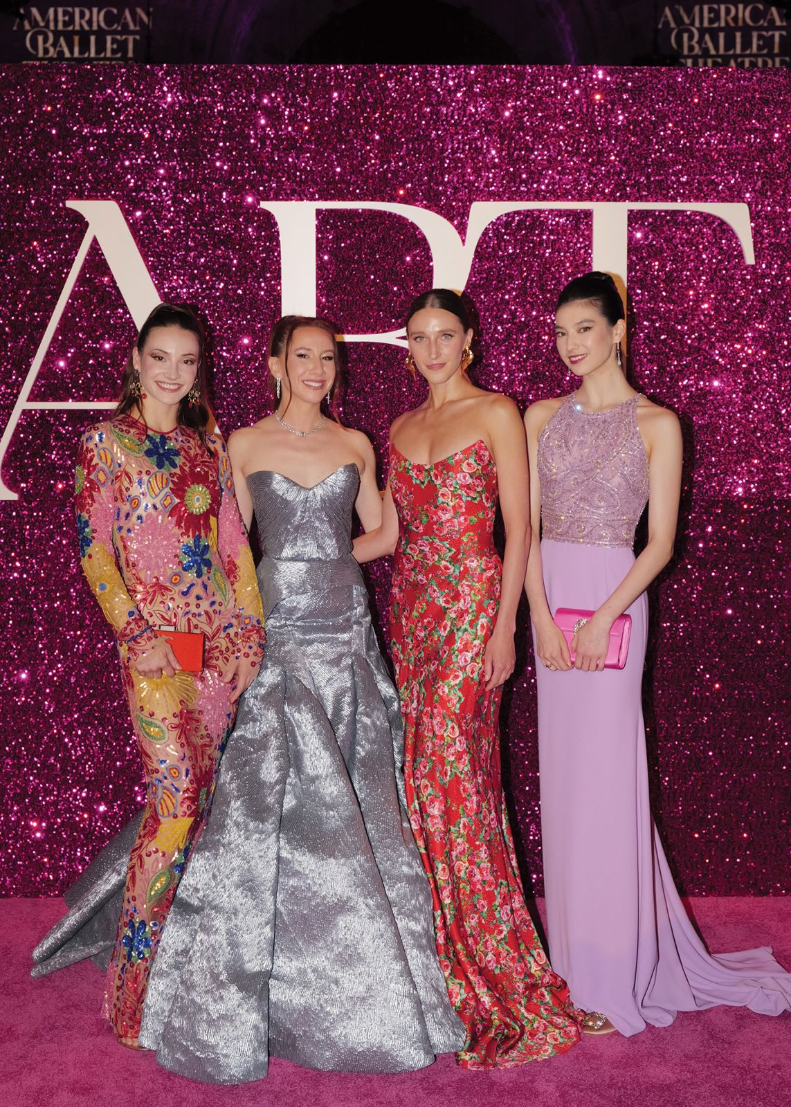 NEW YORK, NEW YORK - MAY 14: Christine Shevchenko, Isabella Boylston, Devon Teuscher, and Chloe Misseldine attend the American Ballet Theatre Spring Gala at Cipriani 42nd Street on May 14, 2024 in New York City. (Photo by Craig Barritt/Getty Images for American Ballet Theatre)